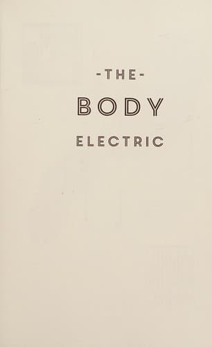 Cover image for The body electric