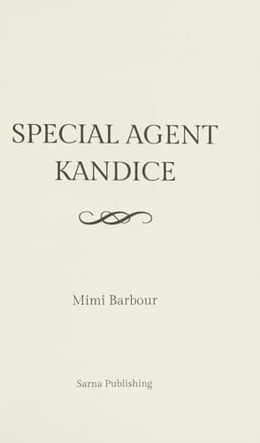 Cover image for Special Agent Kandice