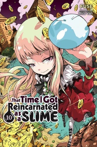 Cover image for That Time I Got Reincarnated as a Slime, Vol. 10 (Light Novel)