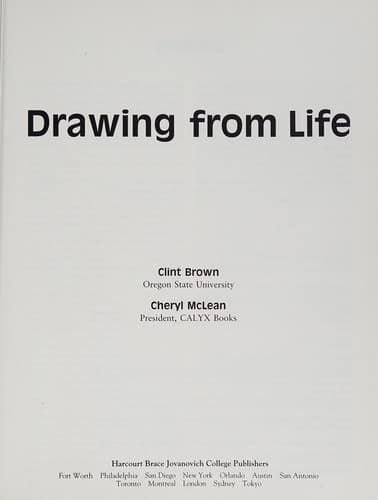 Cover image for Drawing from life