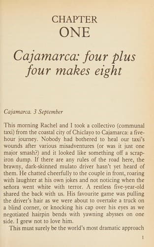 Cover image for Eight feet in the Andes
