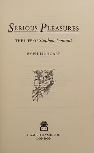 Cover image for Serious pleasures