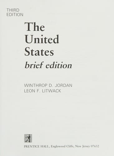 Cover image for The United States.