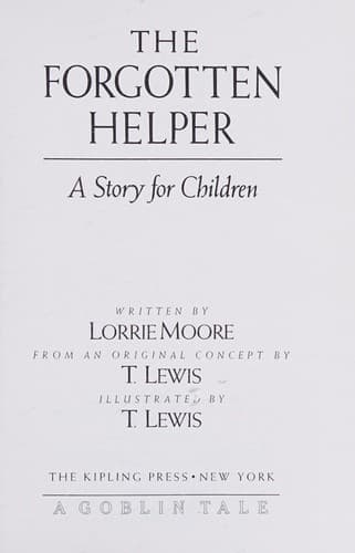 Cover image for The forgotten helper