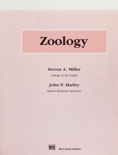 Cover image for Zoology