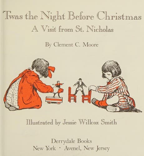 Cover image for 'Twas the night before Christmas : a visit from St. Nicholas