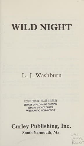 Cover image for Wild night