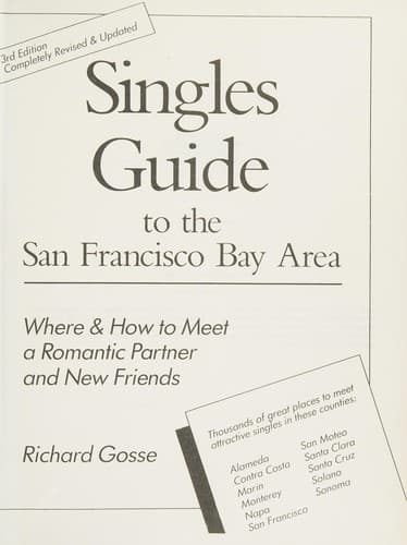 Cover image for Singles Guide to the San Francisco Bay Area