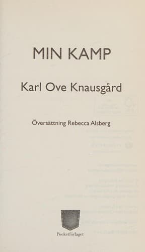 Cover image for Min kamp