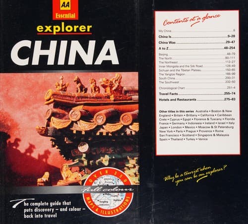 Cover image for China (AA Explorer)