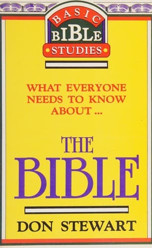 What Every Needs to Know about Bible
