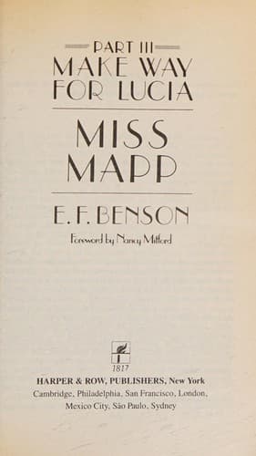 Cover image for Miss Mapp Part III (Miss Mapp)