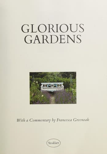 Cover image for Glorious gardens