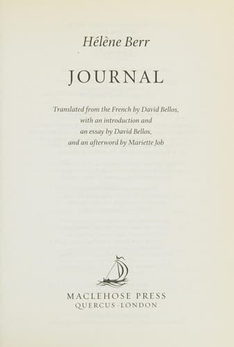 Cover image for Journal
