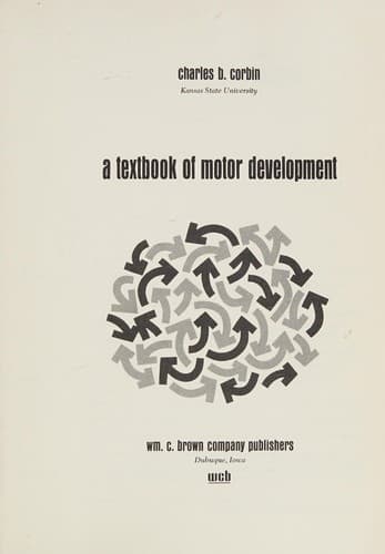 Cover image for A textbook of motor development