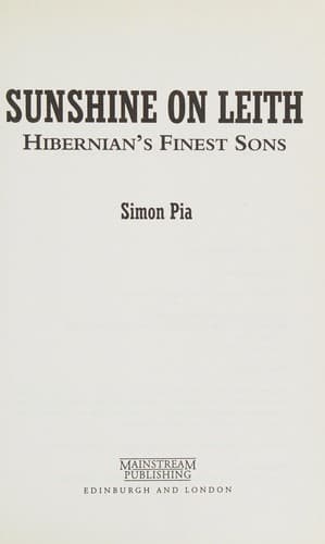 Cover image for Sunshine on Leith