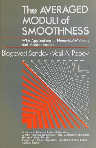 Cover image for The averaged moduli of smoothness
