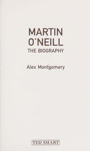 Cover image for Martin O'Neill