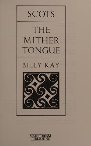Cover image for Scots