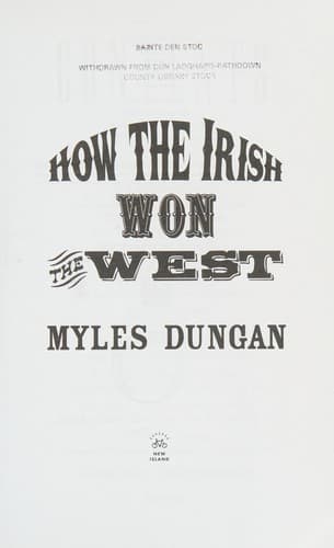 Cover image for How the Irish won the West