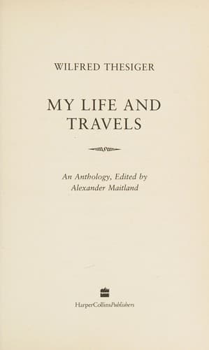 Cover image for My life and travels
