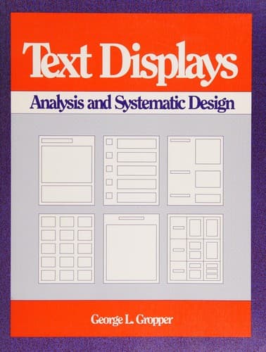 Cover image for Text displays