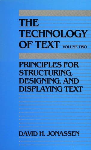 Cover image for The Technology of text