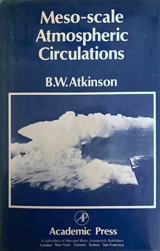 Cover image for Meso-scale atmospheric circulations