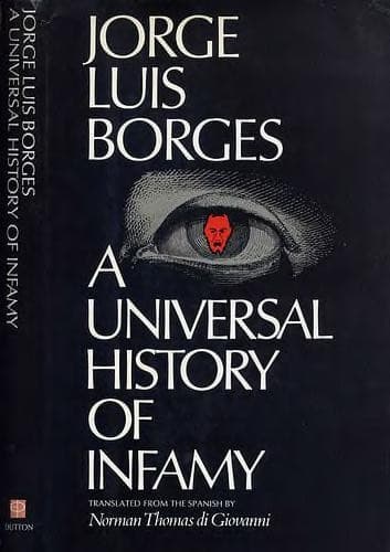 Cover image for A universal history of infamy.