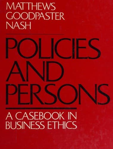 Cover image for Policies and persons