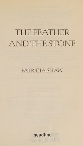 Cover image for The feather and the stone