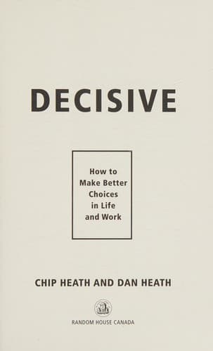 Cover image for Decisive