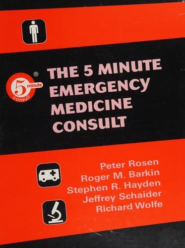 Cover image for 5 minute emergency medicine consult
