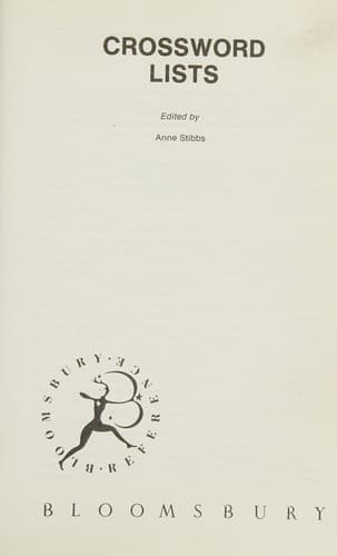 Cover image for Crossword lists