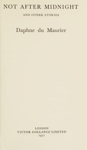 Cover image for Not after midnight