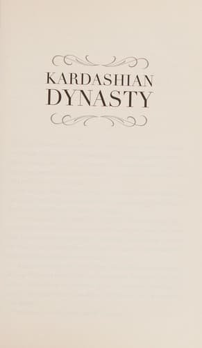 Cover image for Kardashian dynasty