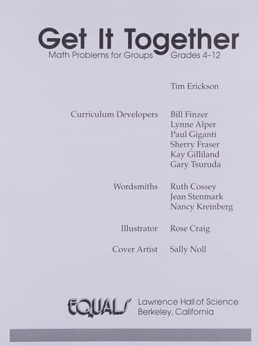 Cover image for Get it together