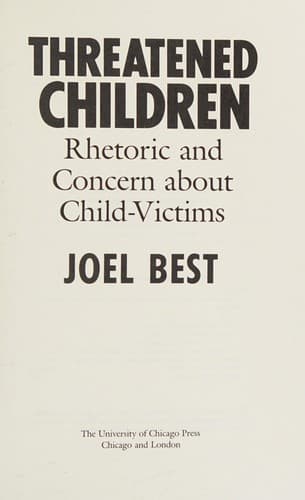 Cover image for Threatened children