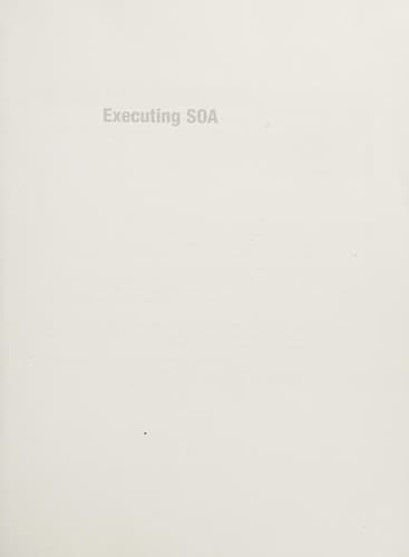 Cover image for Executing SOA
