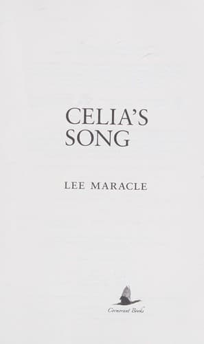 Cover image for Celia's song