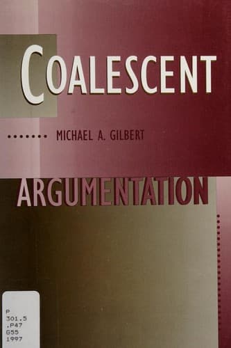 Cover image for Coalescent argumentation