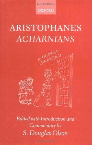 Cover image for Aristophanes Acharnians