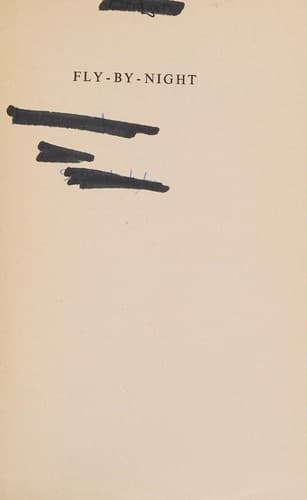 Cover image for Fly-by-night