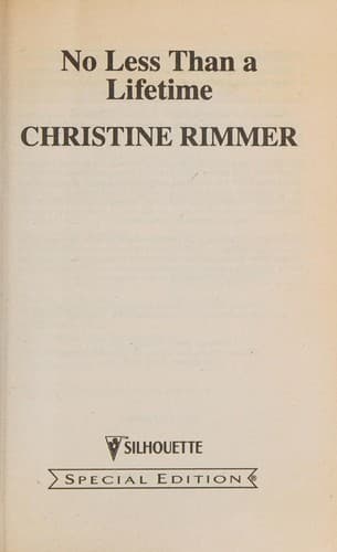 Cover image for No less than a lifetime