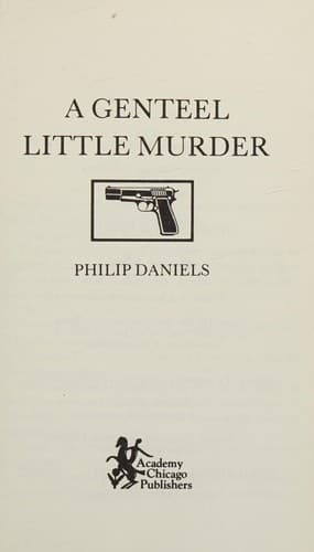 Cover image for A genteel little murder