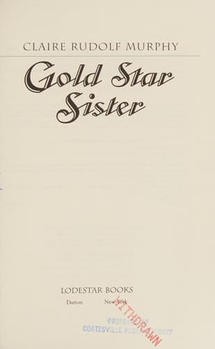 Cover image for Gold star sister