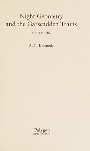 Cover image for Night geometry and the Garscadden trains