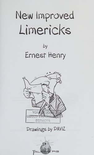 Cover image for New improved limericks