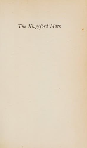 Cover image for The Kingsford mark