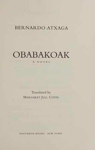 Cover image for Obabakoak